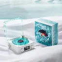 Mini Bluetooth Speakers sleep assist Bluetooth wireless speaker with RGB light vinyl recording player