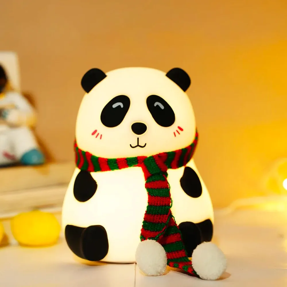 Panda Lamp, Panda Gifts, Panda Touch Silicone Lamp, Birthday Gift for Girls and Boys, Panda Light Lamp, Kids Night Light | Gifts for Woman | Valentine Gift
