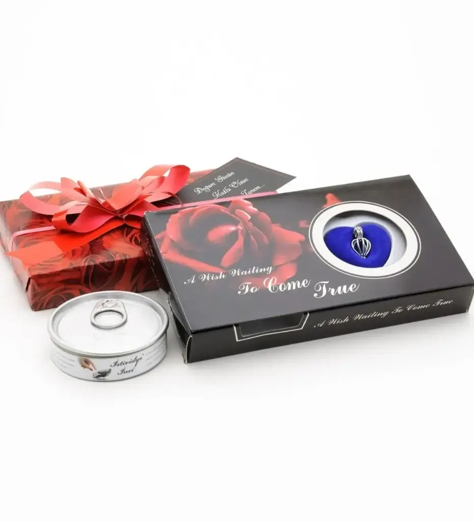 Mysterious Wish Pearl Necklace Making Kit with 18 Inch Chain, DIY Jewelry Gift Set, Each Contains Unique Freshwater Pearl, Surprise Gift for Women